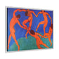 Matisse, Henri - Dance (II) (1910) - Matte Canvas, Framed