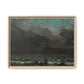 Courbet, Gustave - The Sea (1865) - Matte Canvas, Framed