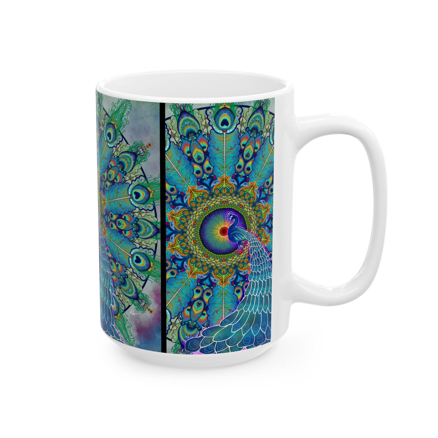Pacio, Adam - Melek Taus Mandala - Ceramic Mug