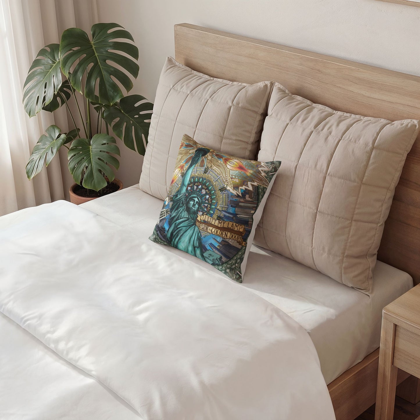 Pacio, Adam - Liberty Mandala - Poly Velvet Pillow