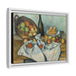 Cézanne, Paul - Basket of Apples (1893) - Matte Canvas, Framed