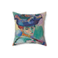Matisse, Henri - Woman with a Hat (1905) - Suede Square Pillow