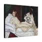 Manet, Édouard - Olympia (1870) - Canvas Block, unframed