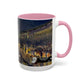 Pissarro, Camille - The Boulevard Montmartre At Night (1897) - Colorful Accent Mugs