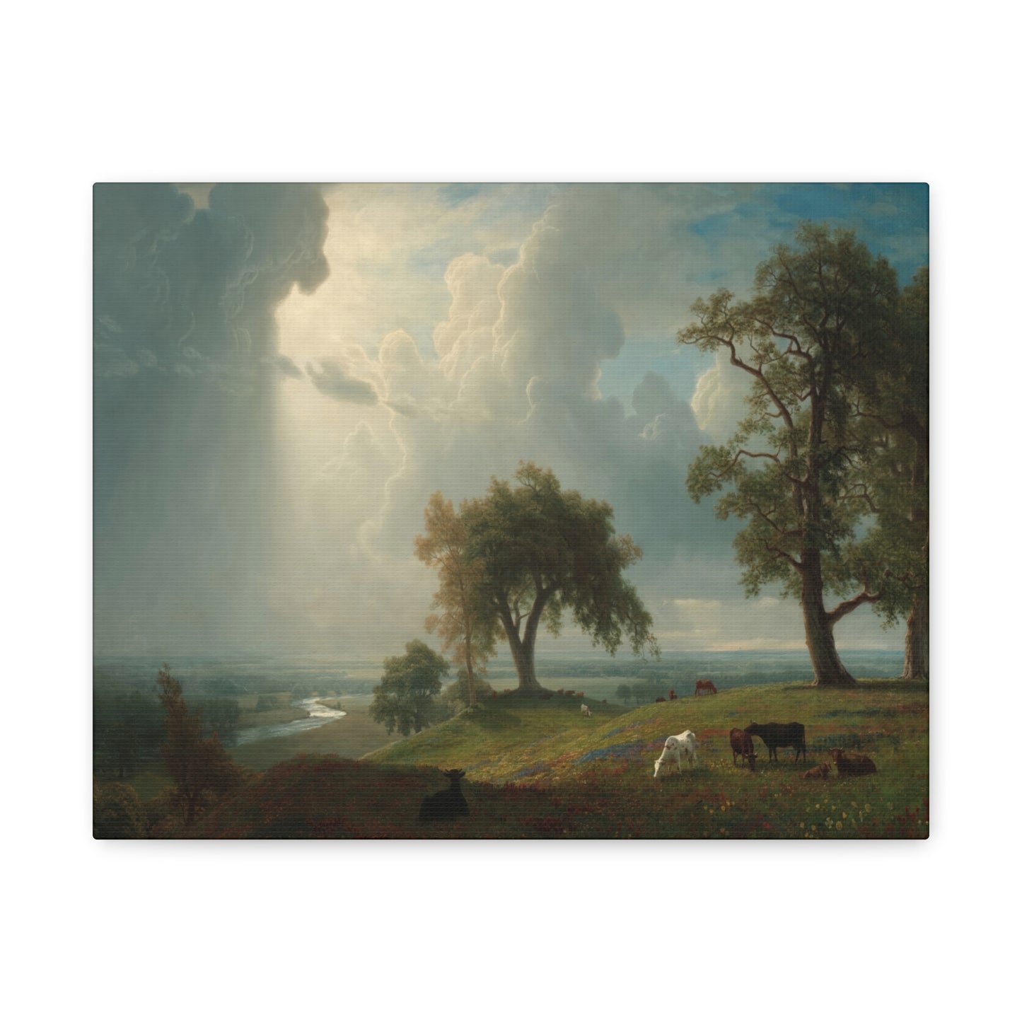Bierstadt, Albert - California Spring (1875) - Canvas Block, unframed