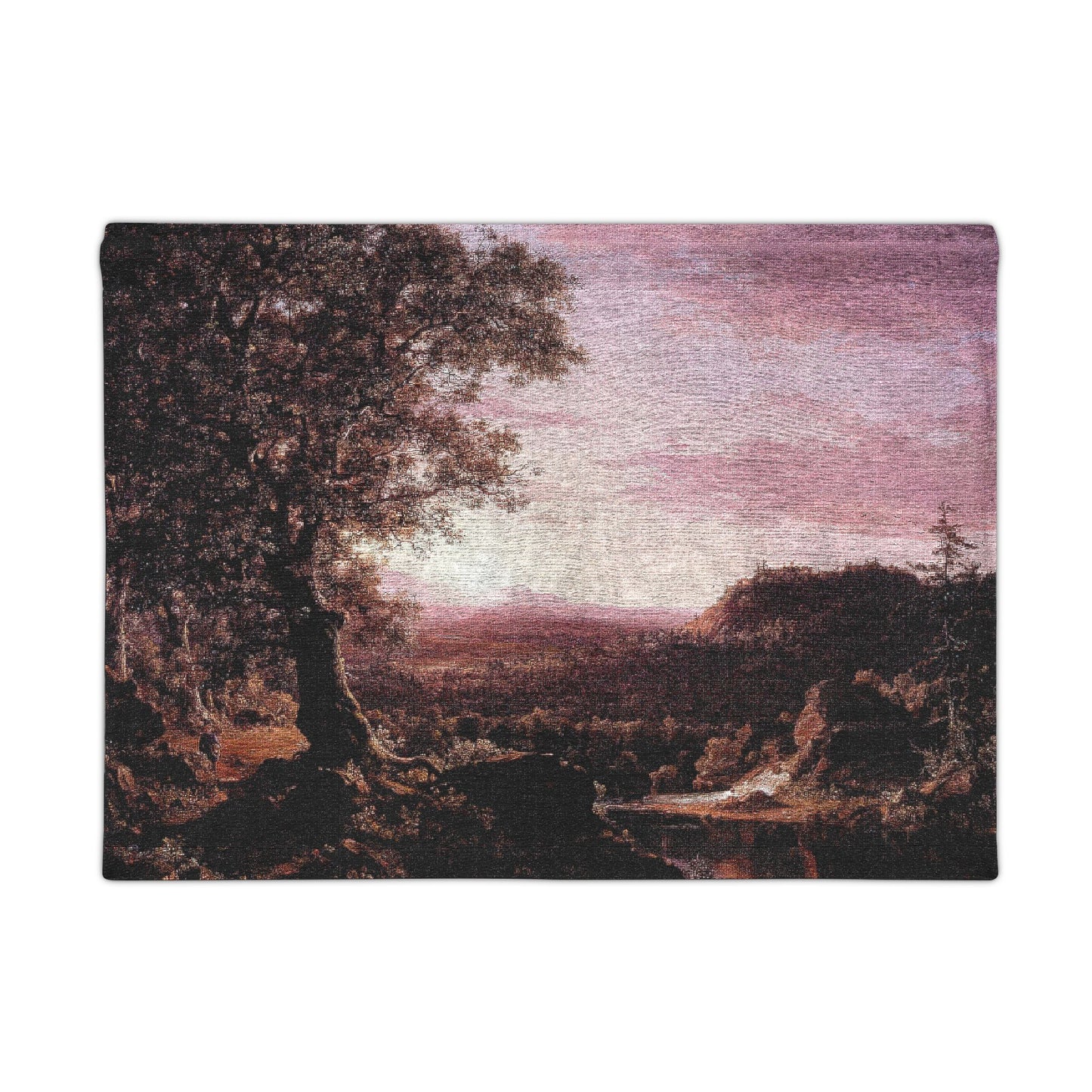 Church, Frederic Edwin - July Sunset (1847) - Woven Wall Tapestry