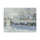 Monet, Claude - The Magpie (1868) - Canvas Block, unframed