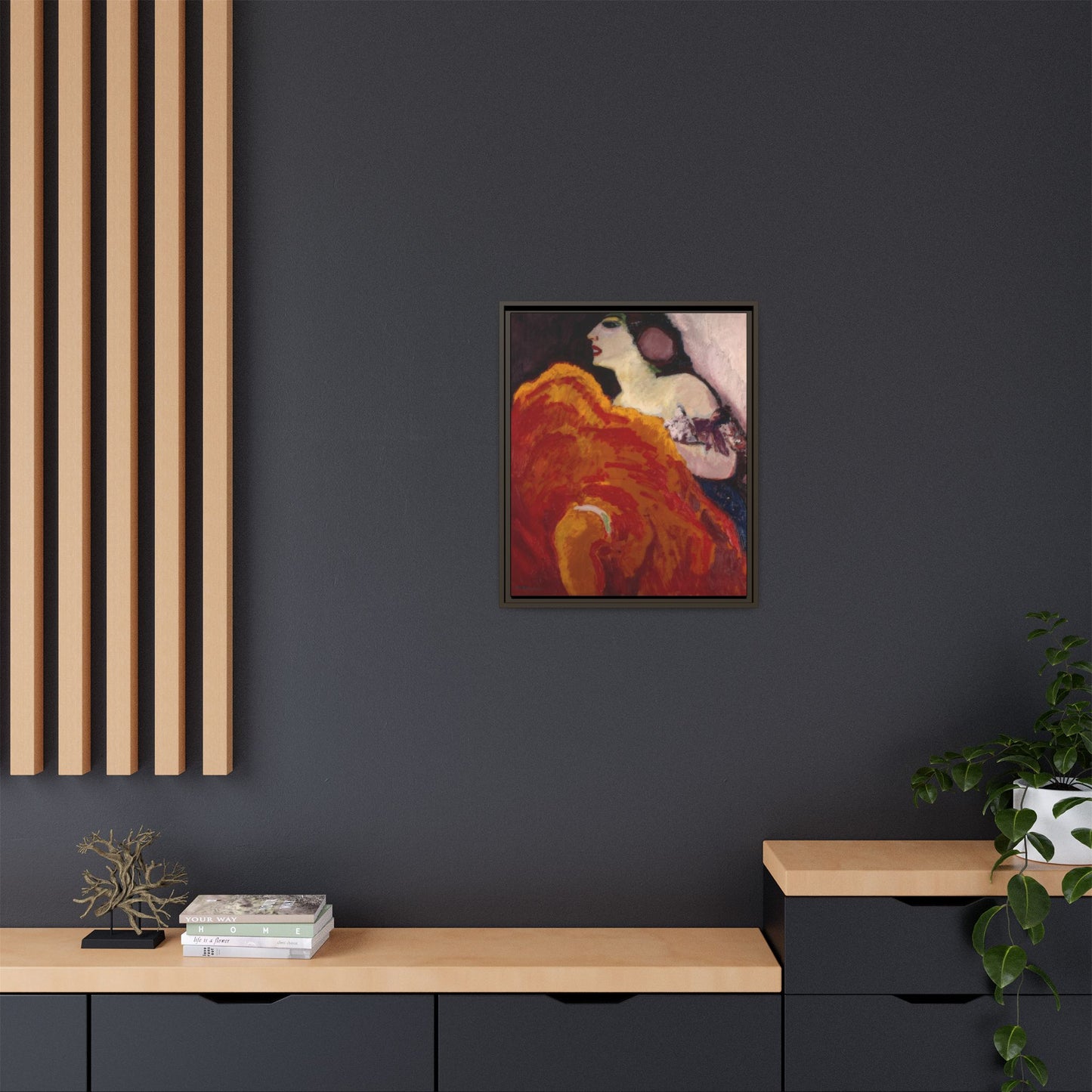 Van Dongen, Kees - The Red Dancer (1907) - Matte Canvas, Framed