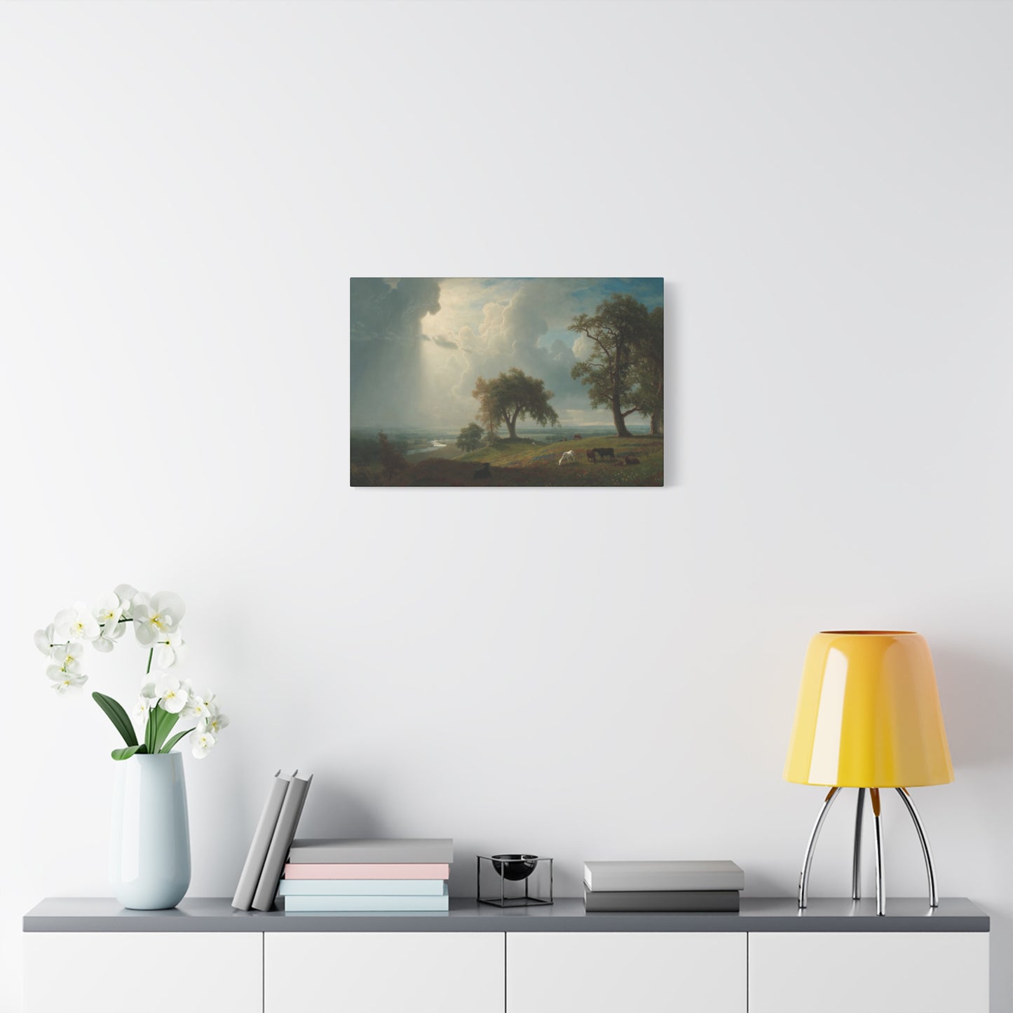 Bierstadt, Albert - California Spring (1875) - Canvas Block, unframed