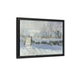 Monet, Claude - The Magpie (1868) - Matte Canvas, Framed