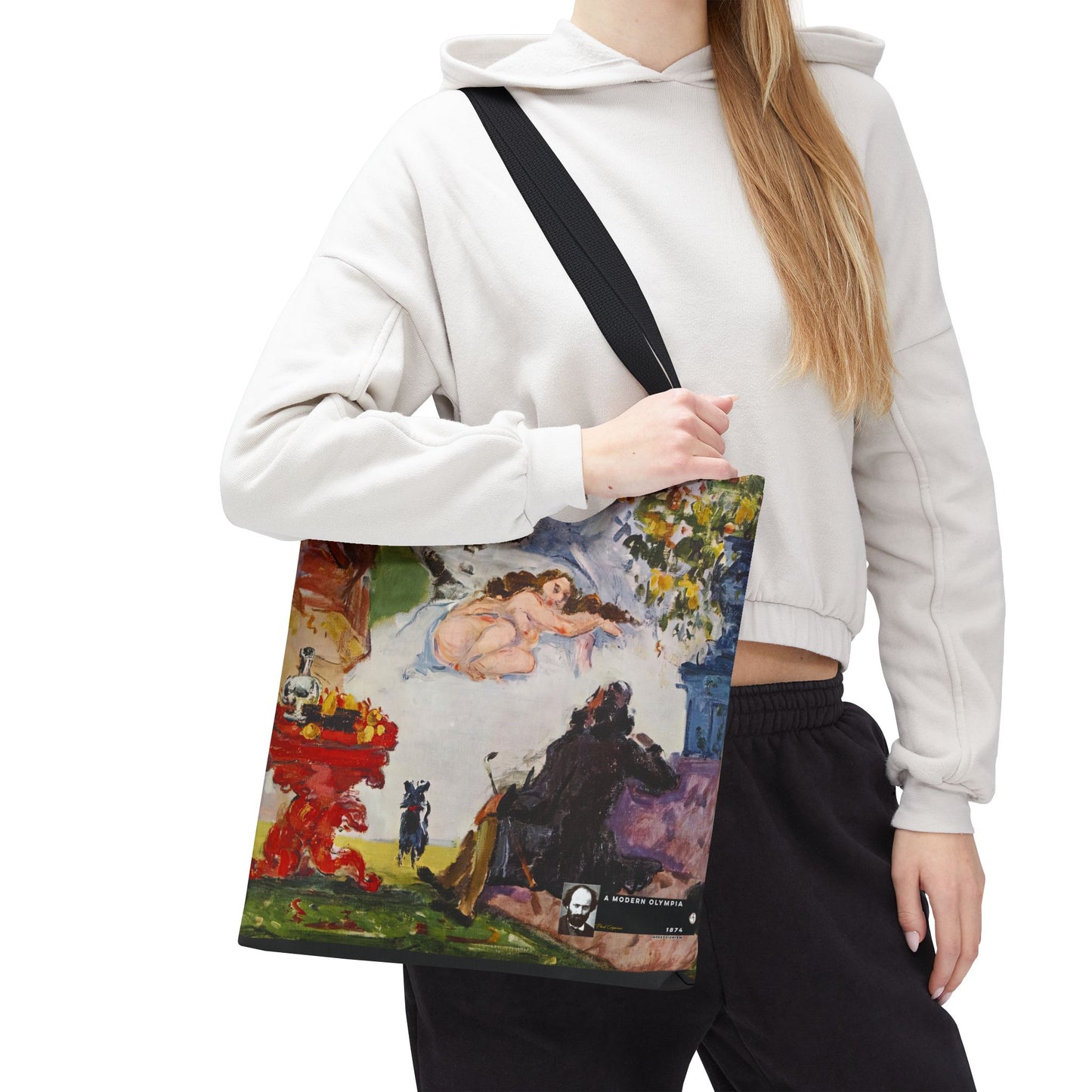 Cézanne, Paul - A Modern Olympia (1874) - Tote Bag