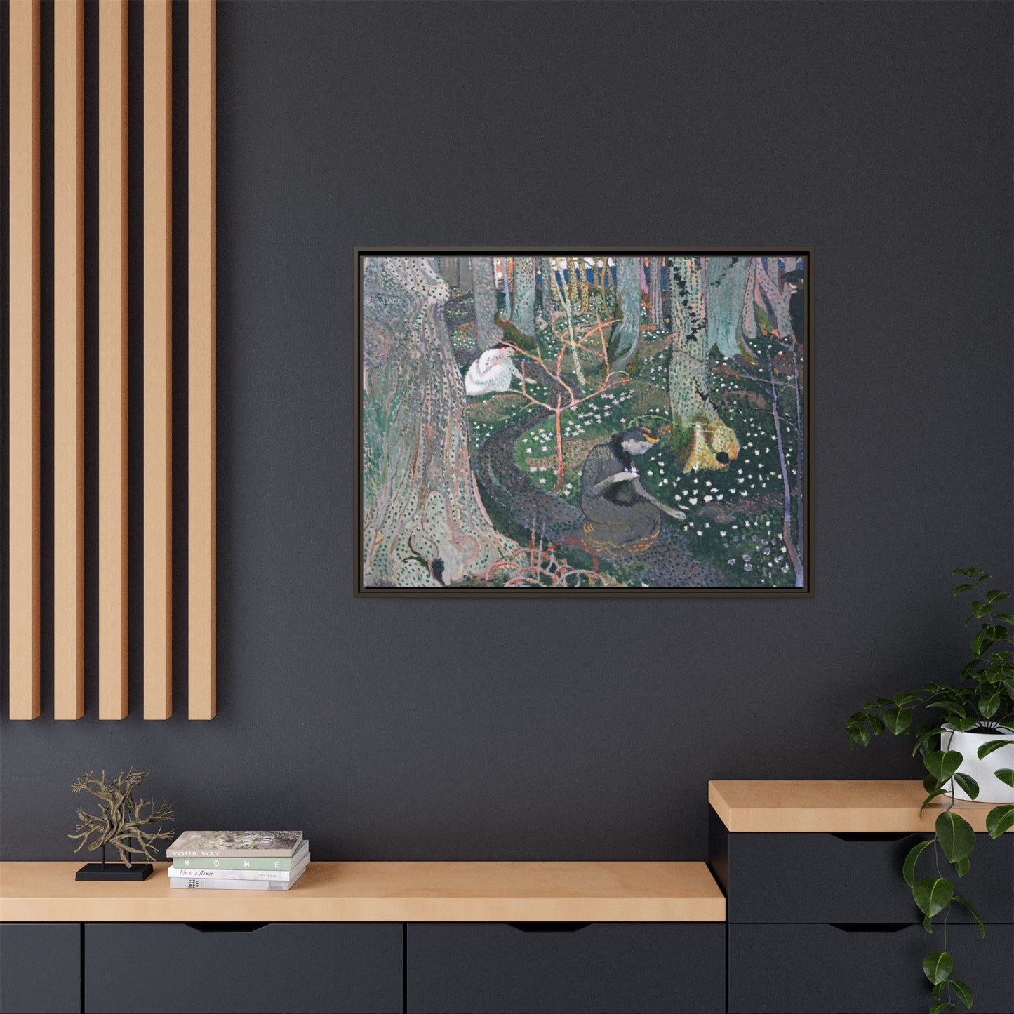 Denis, Maurice - April (1892) - Matte Canvas, Framed