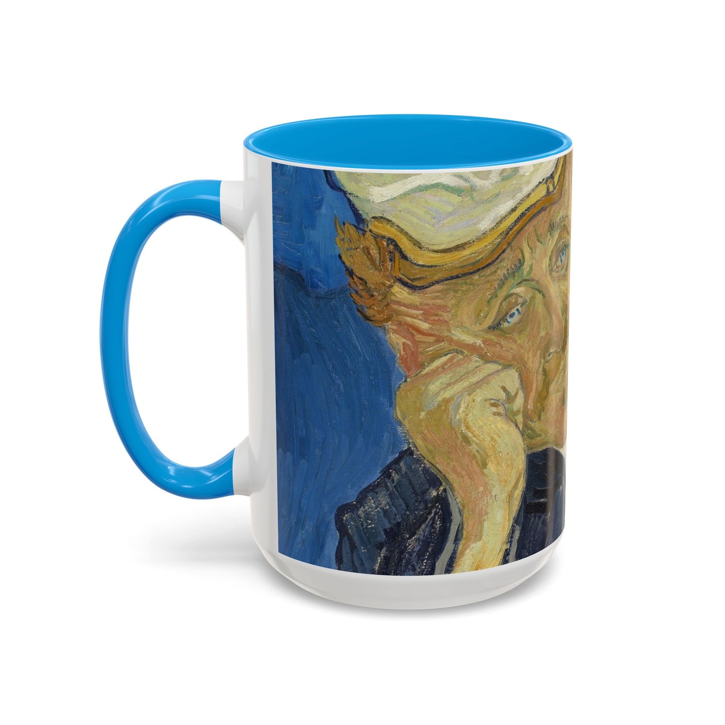 Van Gogh, Vincent - Portrait of Dr. Paul Gachet (1890) - Colorful Accent Mugs