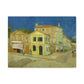 Van Gogh, Vincent - The Yellow House (1888)- Canvas Block, unframed