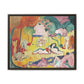 Matisse, Henri - The Joy of Life (1905) - Matte Canvas, Framed
