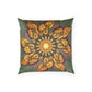 Pacio, Adam - Monarch Butterfly Mandala - Poly Velvet Pillow