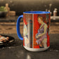 Toulouse-Lautrec, Henri - The Medical Inspection (1894) - Colorful Accent Mugs