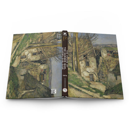 Cézanne, Paul - The House of the Hanged Man, Auvers-sur-Oise (1874) - Hardcover Journal Matte