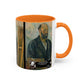 Cézanne, Paul - Portrait of the Artist with a Palette (1890) - Colorful Accent Mugs