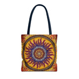 Solar Disc Mandala - Tote Bag