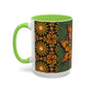 Pacio, Adam - Monarch Butterfly Mandala - Colorful Accent Mugs