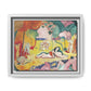 Matisse, Henri - The Joy of Life (1905) - Matte Canvas, Framed