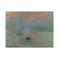 Monet, Claude - Impression, Sunrise (1872) - Canvas Block, unframed