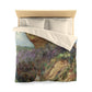 Redon, Odilon - The Cyclops (1914) - Microfiber Duvet Cover