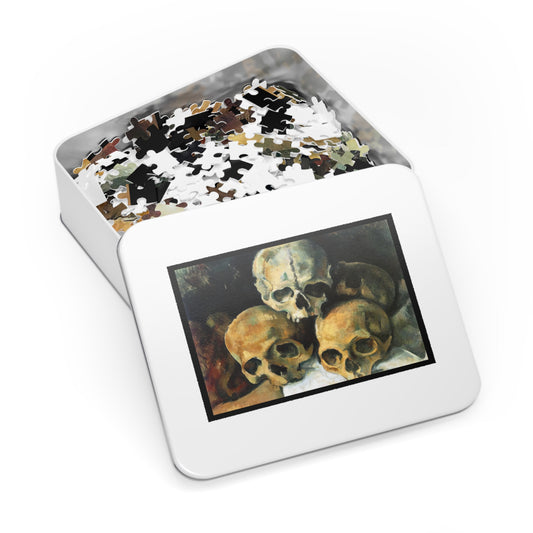 Cézanne, Paul - Pyramid of Skulls (1901) - 1000pc Jigsaw Puzzle