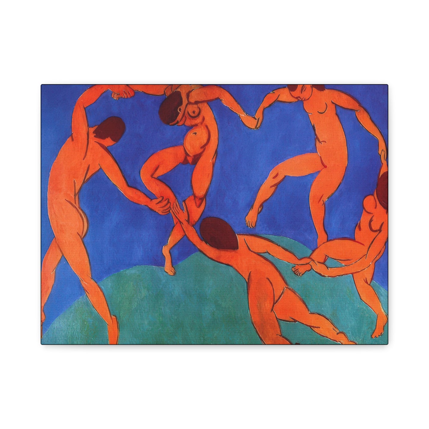 Matisse, Henri - Dance (II) (1910) - Canvas Block, unframed