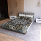 Pacio, Adam - Memento Mori Mandala - Microfiber Duvet Cover