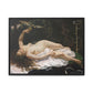 Courbet, Gustave - Woman with a Parrot (1866) - Matte Canvas, Framed
