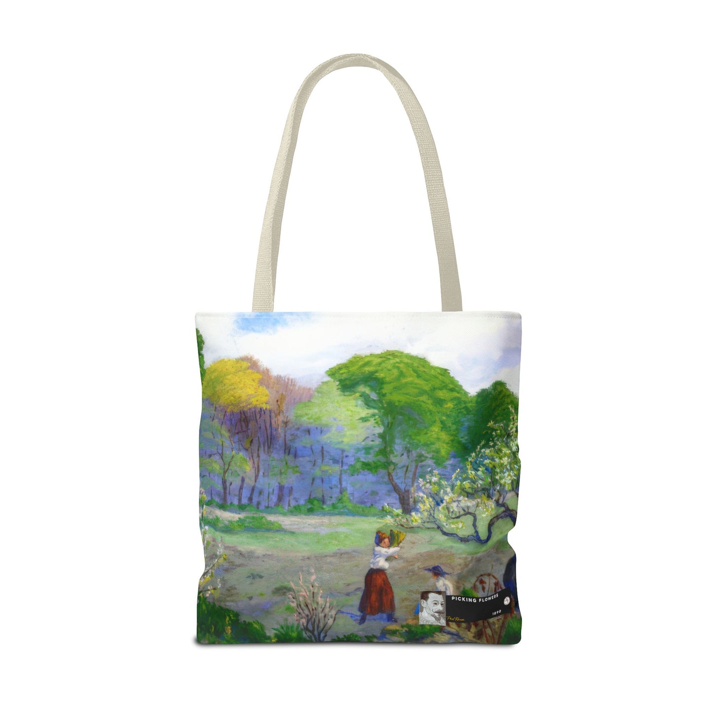 Ranson, Paul - Picking Flowers (1890) - Tote Bag