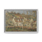 Pissarro, Camille - Red Roofs, Corner of a Village in Winter (1877) - Matte Canvas, Framed