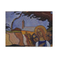 Filiger, Charles - Virgin and Two Angels (1895) - Canvas Block, unframed
