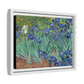 Van Gogh, Vincent - Irises (1889) - Matte Canvas, Framed