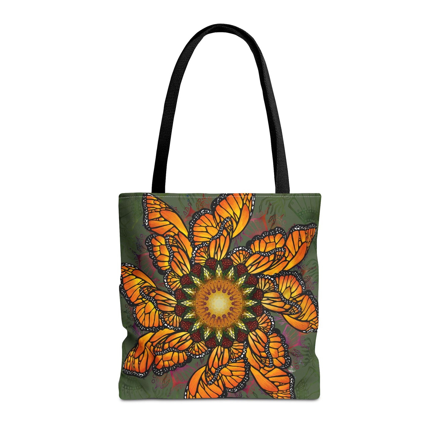 Pacio, Adam - Monarch Butterfly Mandala - Tote Bag