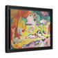 Matisse, Henri - The Joy of Life (1905) - Matte Canvas, Framed