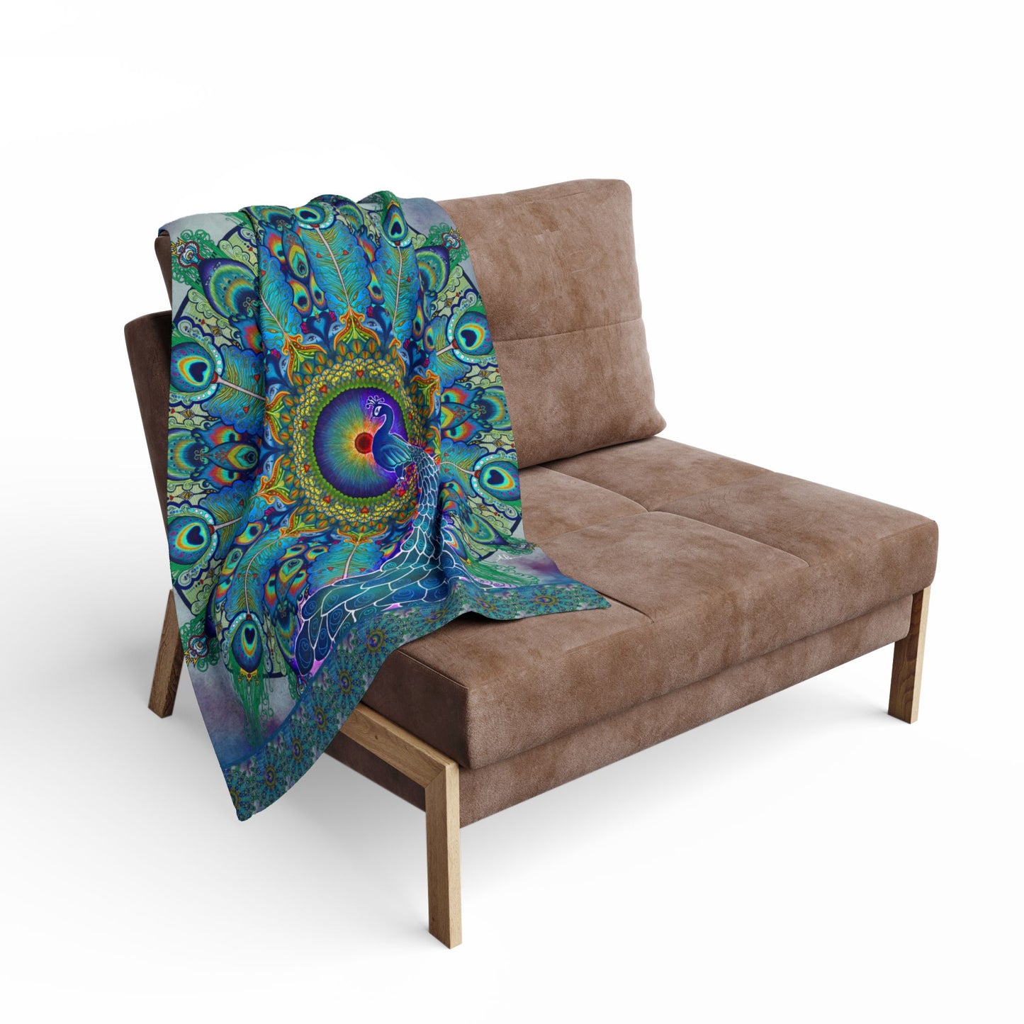 Pacio, Adam - Melek Taus Mandala - Arctic Fleece Blanket