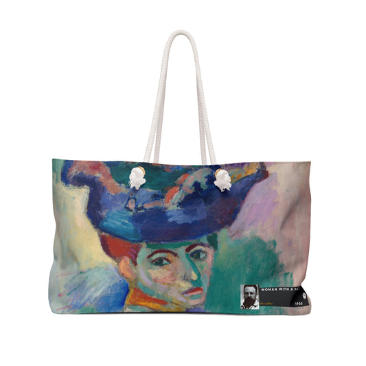 Matisse, Henri - Woman with a Hat (1905) - Weekender Bag