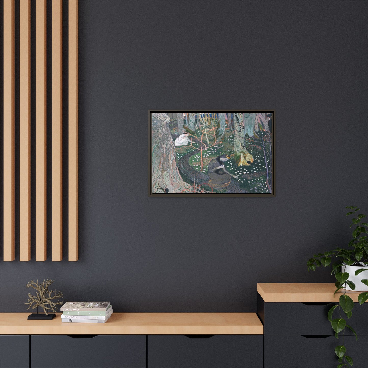 Denis, Maurice - April (1892) - Matte Canvas, Framed
