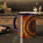 Pacio, Adam - Solar Disc Mandala - Colorful Accent Mugs
