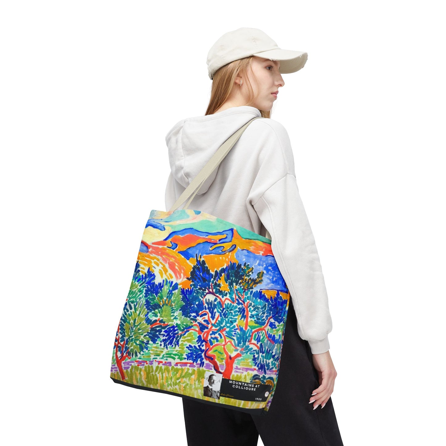 Derain, André - Mountains at Collioure (1905) - Tote Bag
