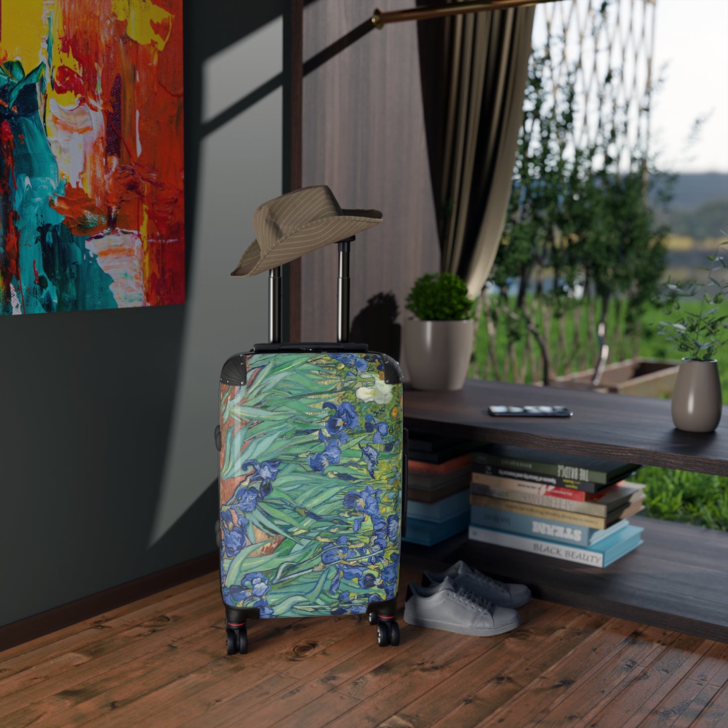 Van Gogh, Vincent - Irises (1889) - Suitcase