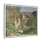 Cézanne, Paul - The House of the Hanged Man, Auvers-sur-Oise (1874) - Matte Canvas, Framed