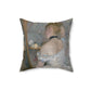 Morisot, Berthe - Woman at Her Toilette (1880) - Suede Square Pillow