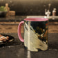 Cézanne, Paul - A Modern Olympia (1874) - Colorful Accent Mugs