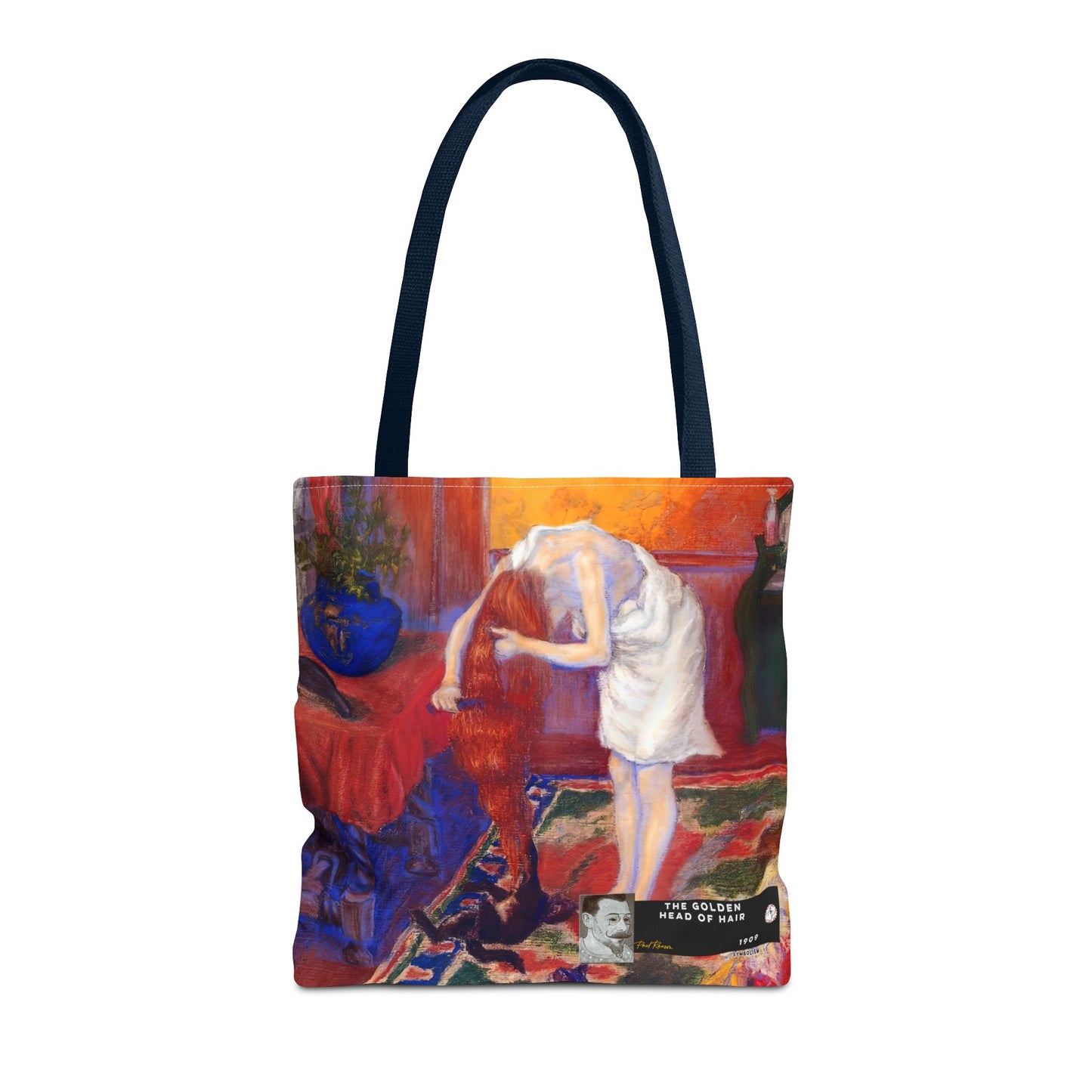 Ranson, Paul - The Golden Head of Hair (1909) - Tote Bag