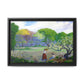 Ranson, Paul - Picking Flowers (1890) - Matte Canvas, Framed