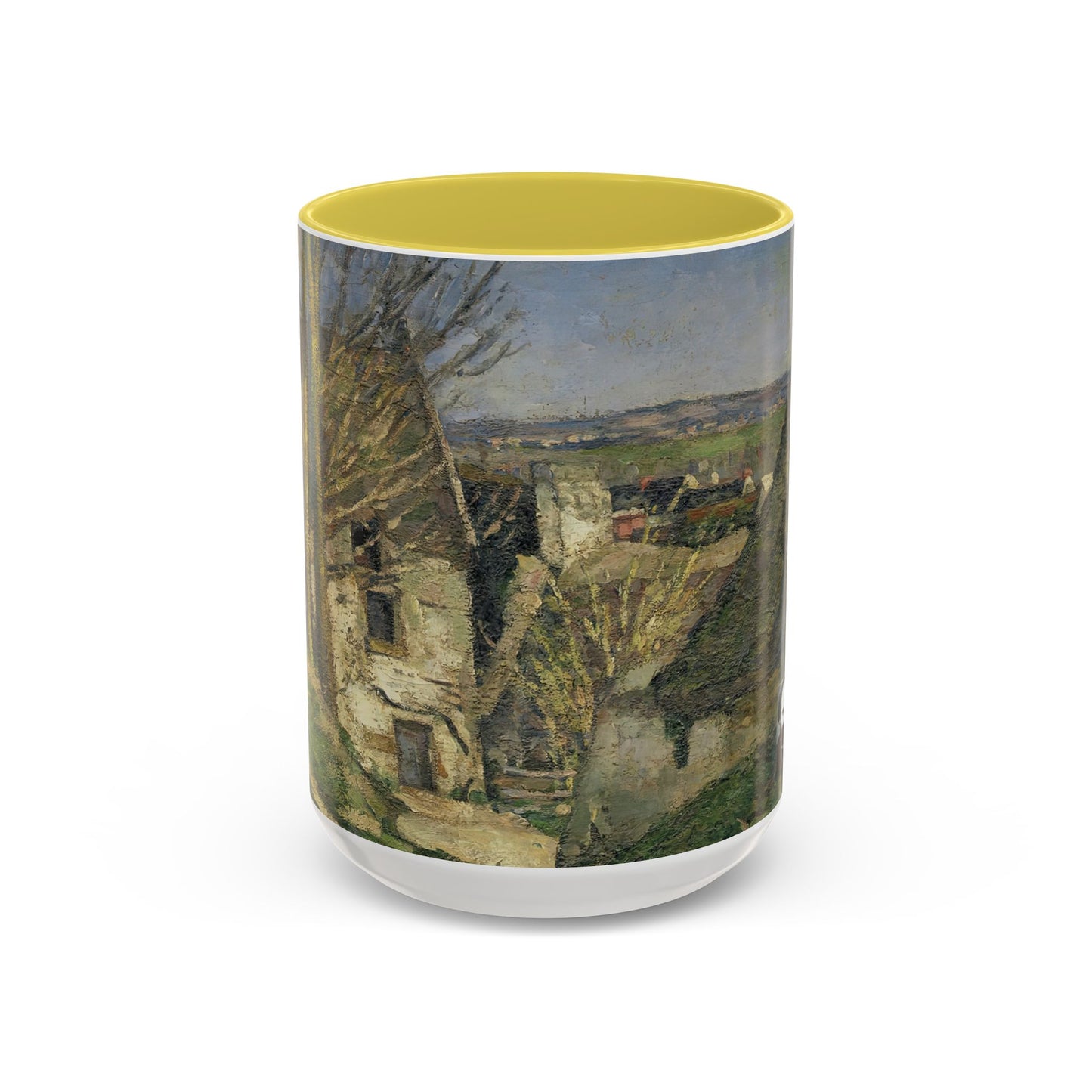 Cézanne, Paul - The House of the Hanged Man, Auvers-sur-Oise (1874) - Colorful Accent Mugs